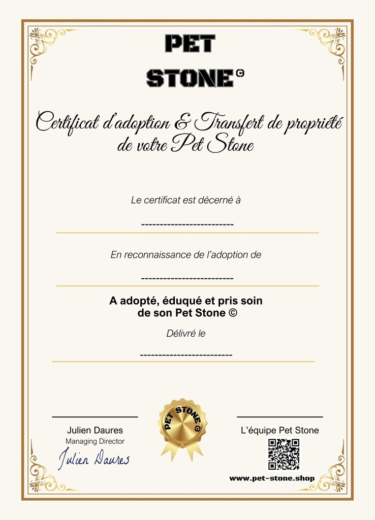 Pet Stone © : l'original 