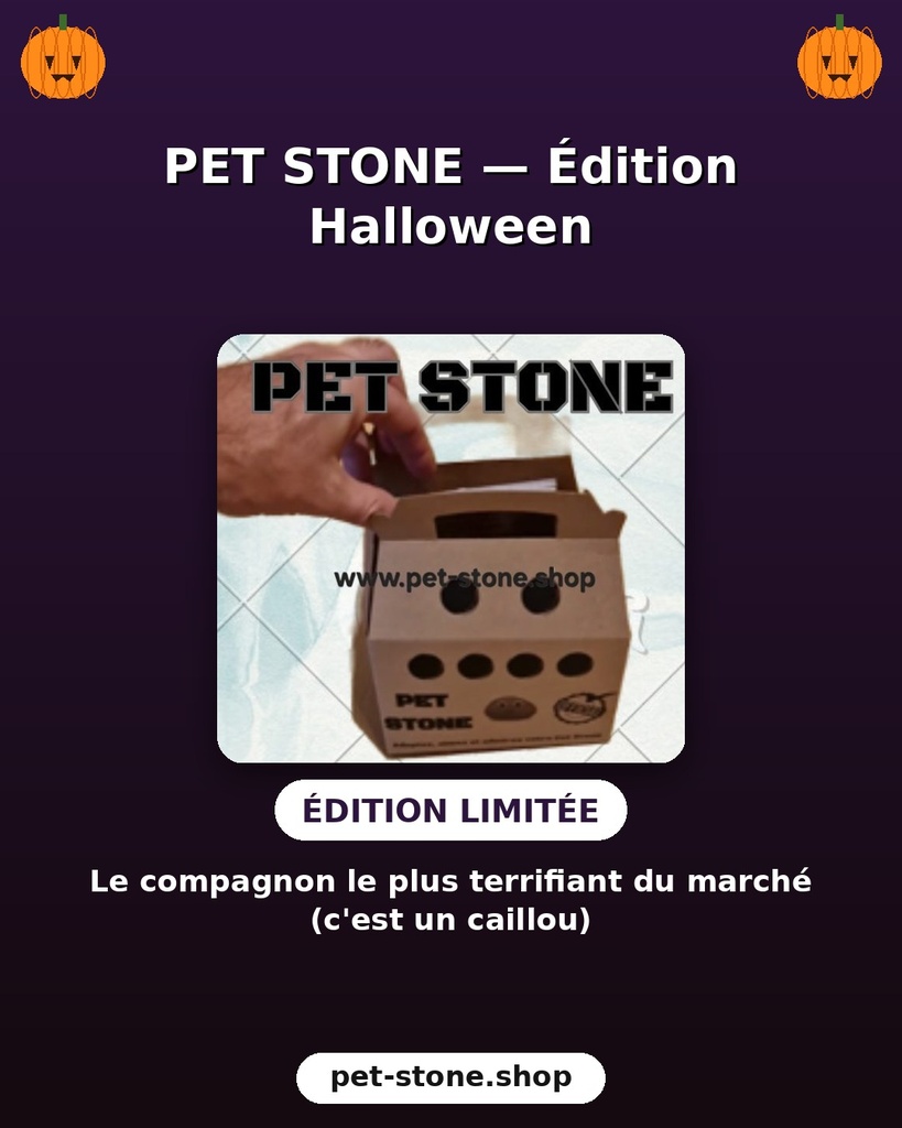Pet Stone © : Halloween-Edition